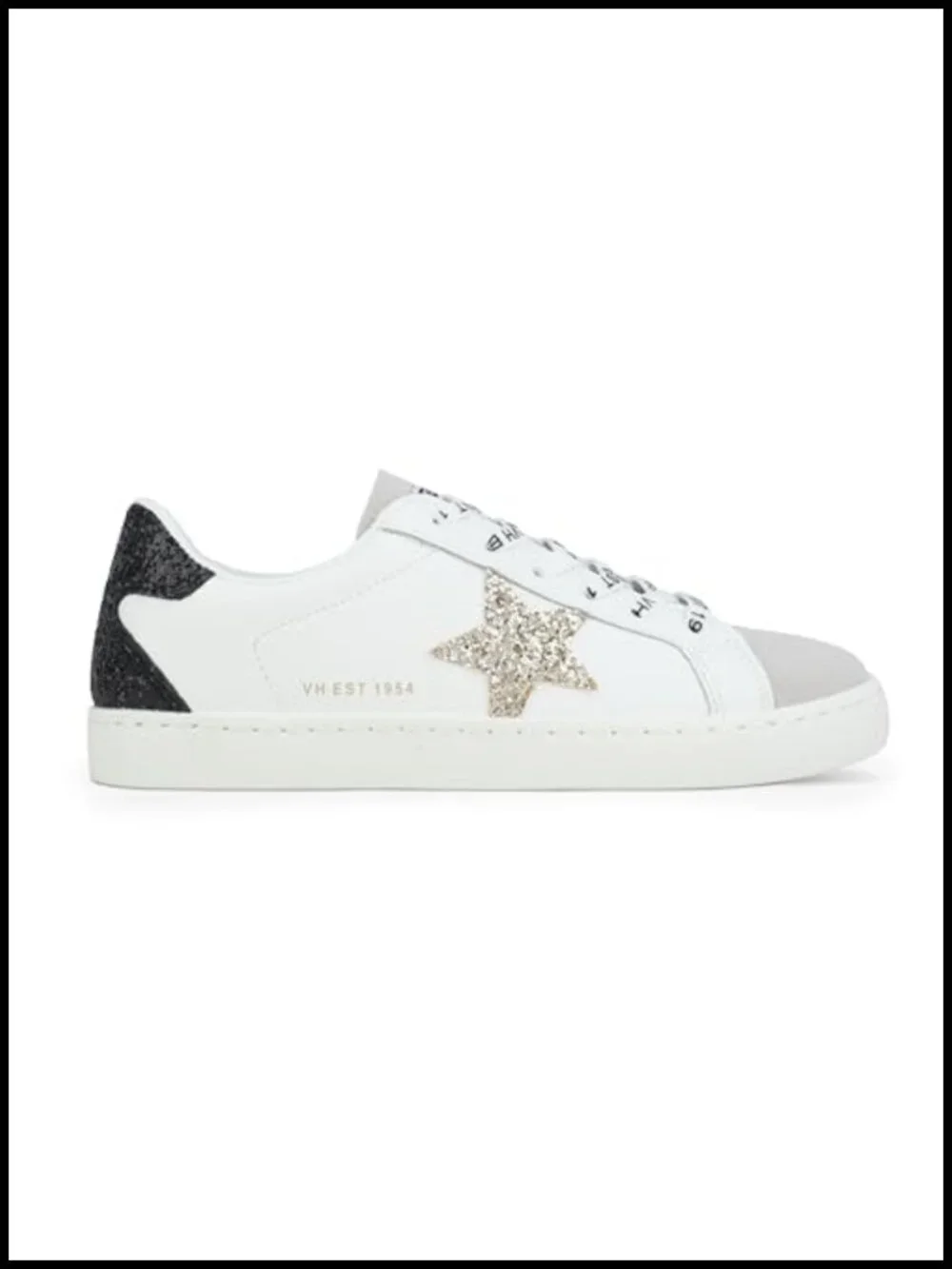 Women's Fashion Sneakers - Low Top Lace up Casual Tennis Shoes with Cushioned